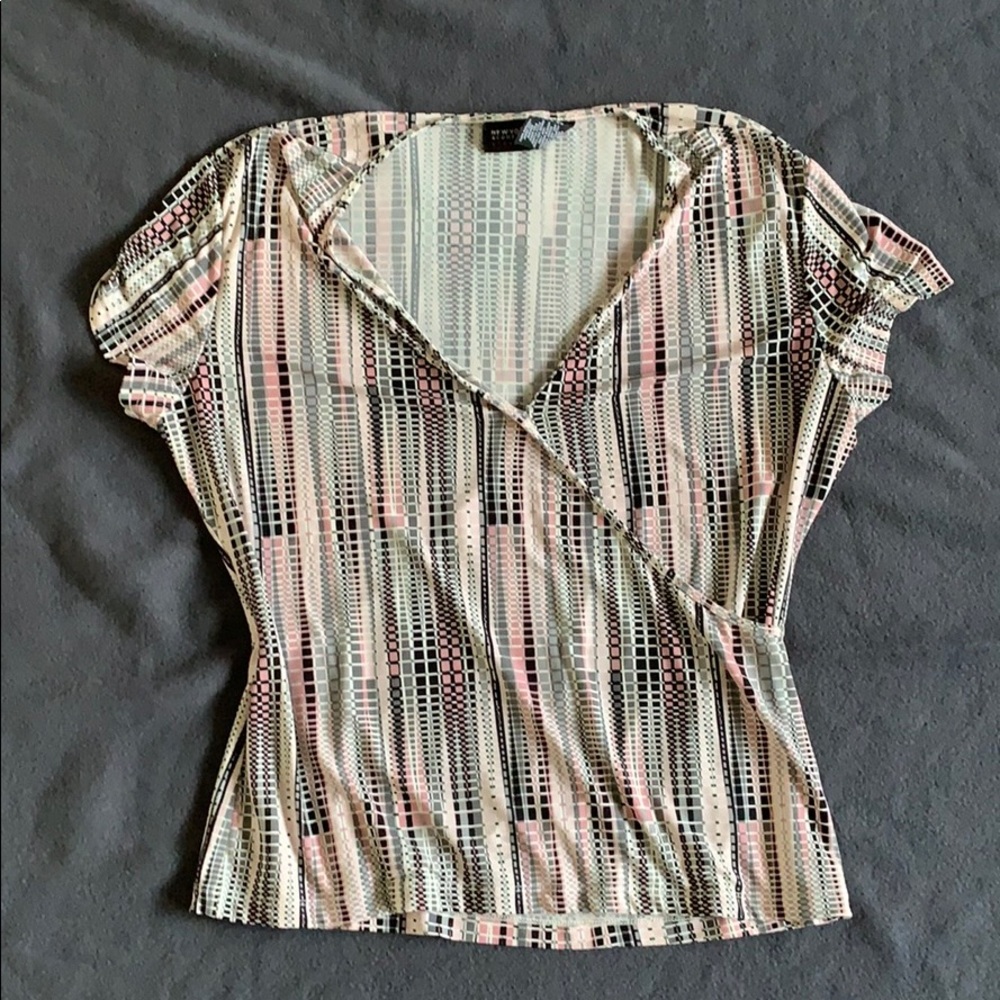 Wrap print top